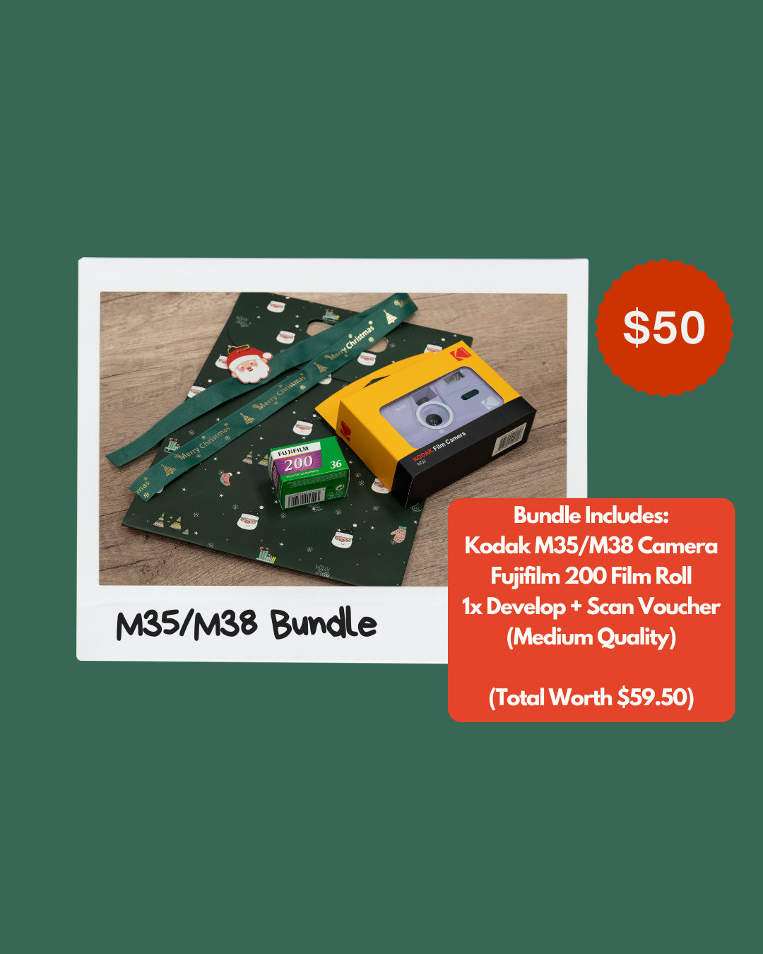 M35/M38 Camera Christmas Gift Set