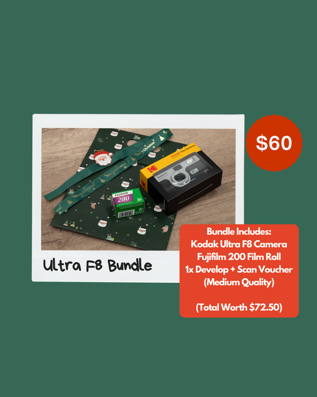 F8 Camera Christmas Gift Set